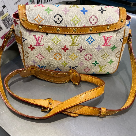 Luis Vuitton Sologne Handbag Monogram Multicolor - Picture 3 of 12